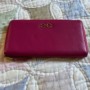 C. Wonder Pink Leather Wallet